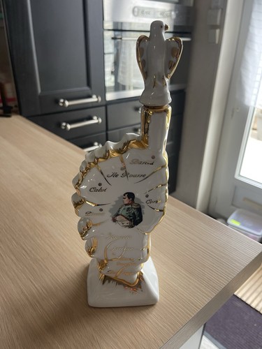 Bouteille napoleon porcelaine - bouteille,