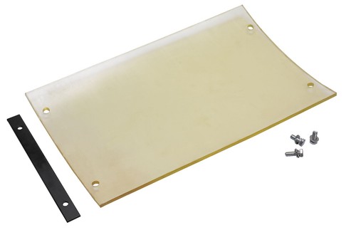 Tapis caoutchouc pour - , plaque