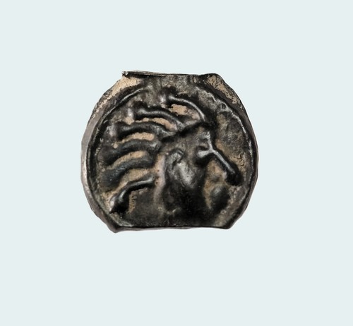 Potin gaulois tête - gaulois,