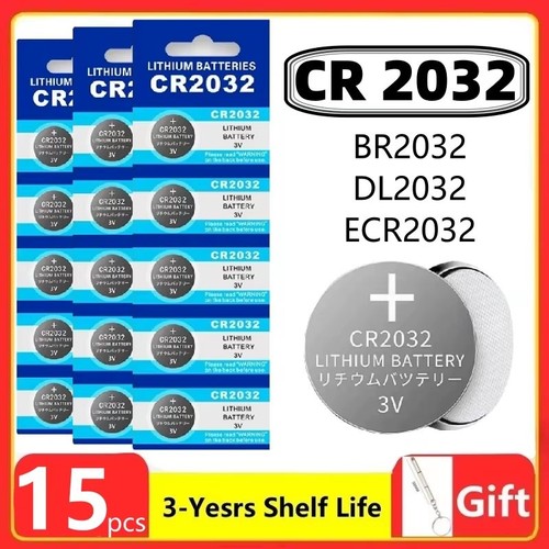 Pieces cr2032 pile bouton - cr2032,