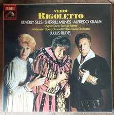 VERDI RIGOLETTO COFFRET 3 LP