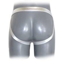Jockstrap homme avec poche bombée métallique (S)