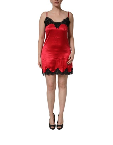 Dolce gabbana red black lace - dolce,