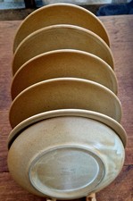 Grès village cnp assiettes à