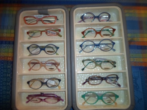 Lot montures de - de, lunettes