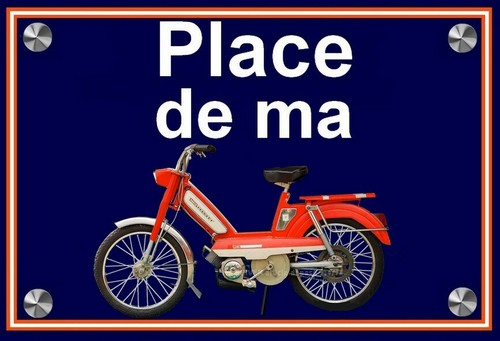 Plaque place ma - de,
