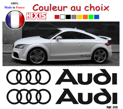 Stickers bas caisse audi - de,