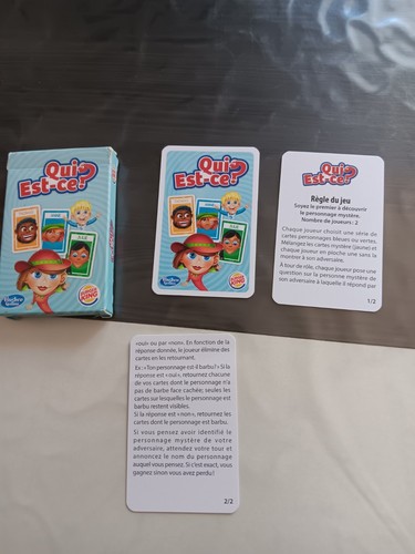 Jeu cartes qui - jeu,