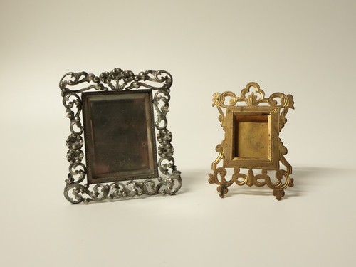 Anciens deux cadres - cadres, miniatures