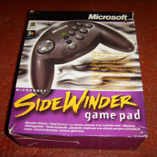 Ancien joystick PC Side Winder Microsoft Game Pad complet en boite notice