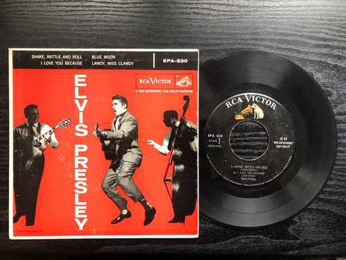 Elvis presley original 1956 - presley,