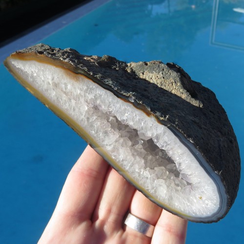 Minéraux geode d agate - ***, d'agate