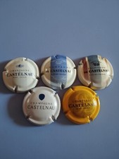 lot de 5 capsules de champagne castelnau