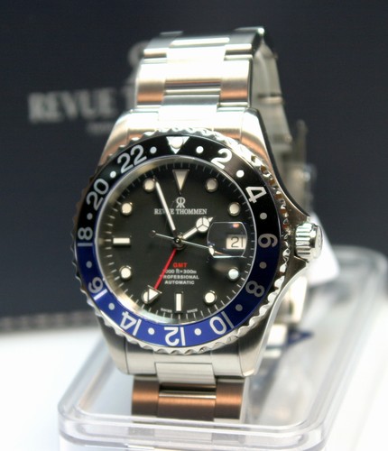 Revue thommen diver gmt - revue, (300m)