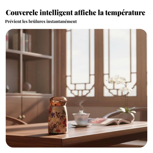 Mug thermos design chinois