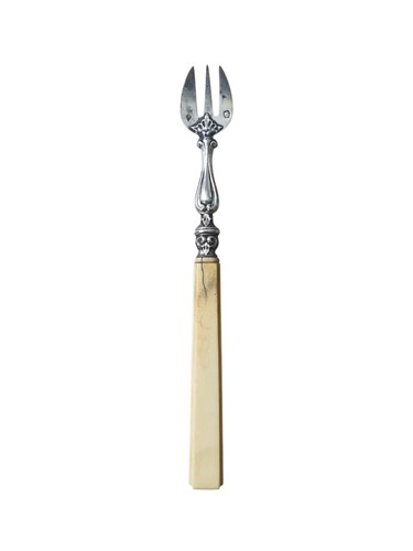 Fourchette huîtres argent - fourchette,