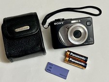 Appareil Photo SONY DSC-W12 + Étui  +  2 Piles AA + Memory stick 64 mb