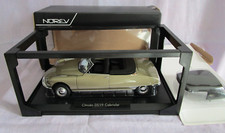 AU604 NOREV 1/18 1:18 CITROEN DS19 CABRIOLET 1961 SABLE METAL 181563 ETAT MOYEN