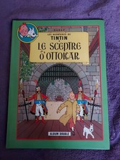 TINTIN ALBUM DOUBLE LE SCEPTRE D'OTTOKAR L'AFFAIRE TOURNESOL TBE