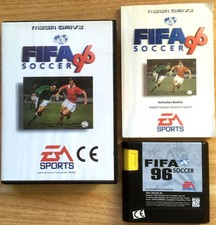 FIFA SOCCER 96 COMPLET BOÎTE NOTICE SEGA MEGADRIVE PAL EURO CIB OVP État Moyen