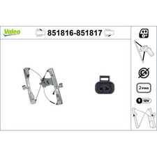 1x Lève-vitre VALEO 851816