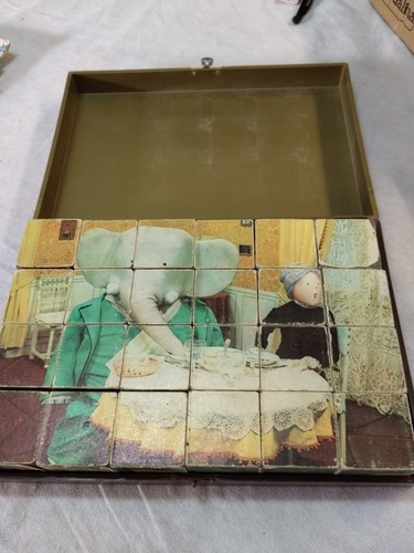 Jeu cubes babar - jeu, ancien