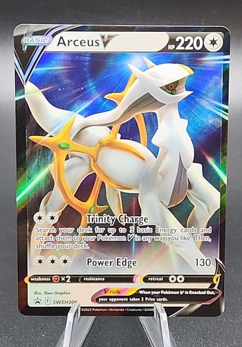 Pokemon arceus swsh306 black - v,