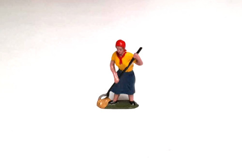 Femme faisant ménage plomb - faisant, le