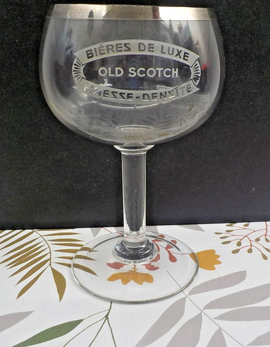 Verre ancien biere - ,