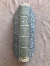 JULES MICHELET. L'OISEAU. Cinquième édition revue et augmentée. HACHETTE.1858