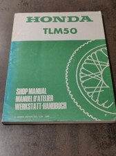 HONDA TLM50 manuel atelier