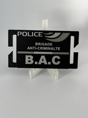 Badge police bac basse - badge,