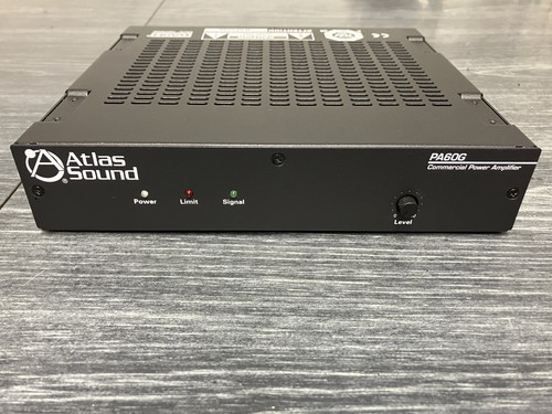 Atlas pa60g volt - volt, amplifier