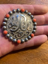 GRANDE  BROCHE FIBULE ANCIENNE