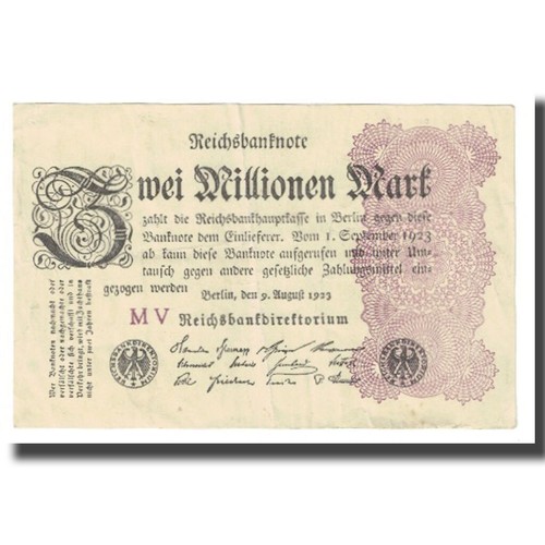 Billet allemagne 2 millionen - billet,, allemagne,
