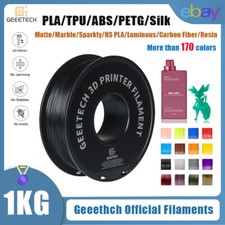 Geeetech filament 3D PLA / PETG / TPU / ABS / soie / fibre de carbone / résine