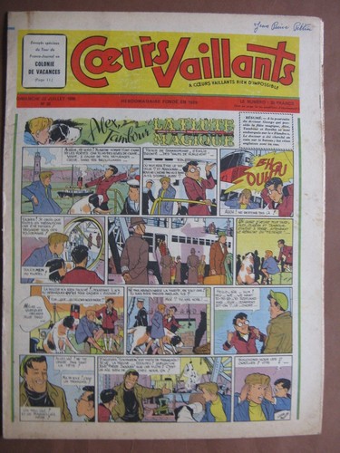 Coeurs vaillants 1956 - coeurs,
