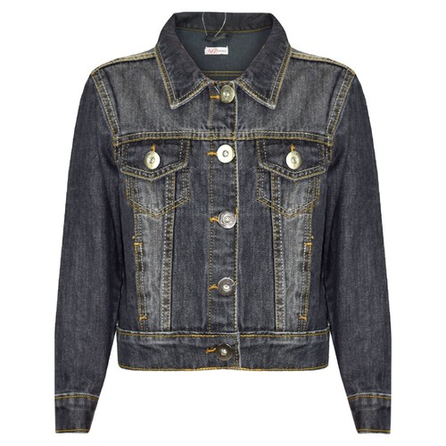 Veste jean noire pour - veste,