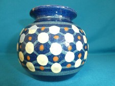 SAVOIE ANNECY PAUL JACQUET 1882-1968 VASE EN CERAMIQUE A DÉCOR GÉOMÉTRIQUES