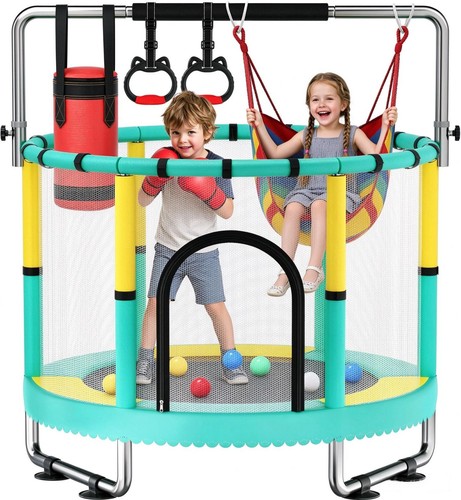 Kids trampoline with safety - trampoline,