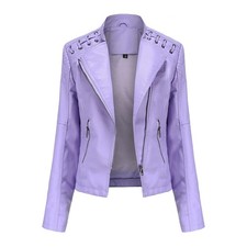 Veste Femme de Motard Vintage