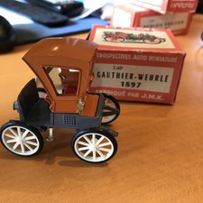 RAMI 1/43 : VOITURE GAUTHIER - WEHRLÉ 1897 En Boite