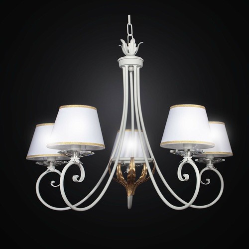 Lustre classique fer forgé - lustre, en