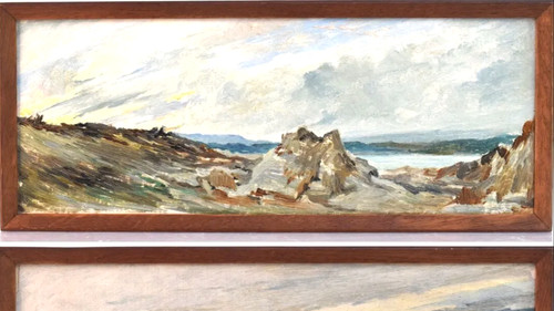 Mer paysage cotier - mer, riche