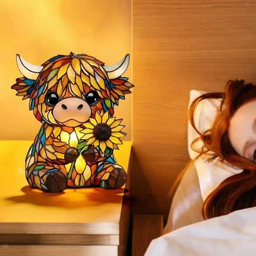 Veilleuse vache colorée - vache,