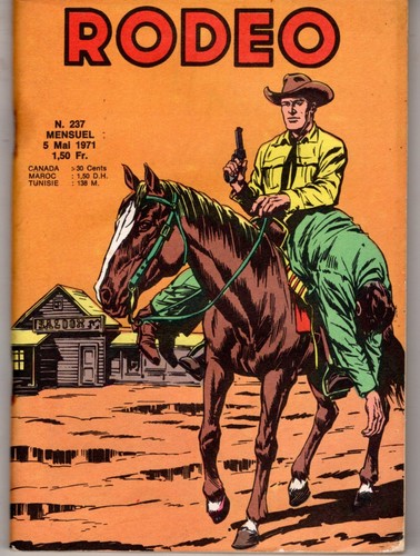 Rodeo 237 lug 1971 rare - , tex