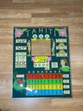 Bally tahiti bingo - bally, backglass