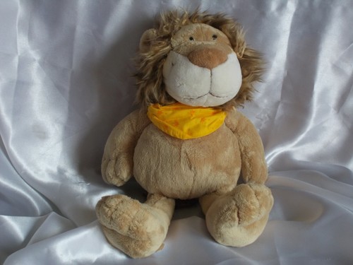 Doudou lion marron clair
