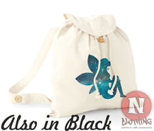 Sac À Dos Étoiles Fées Fairycore Vacances École Collège En Coton Bio Sac De Jour