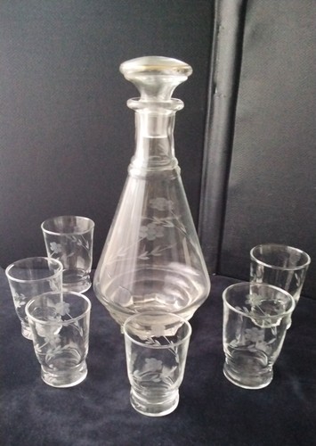 Service liqueur vintage - service, en
